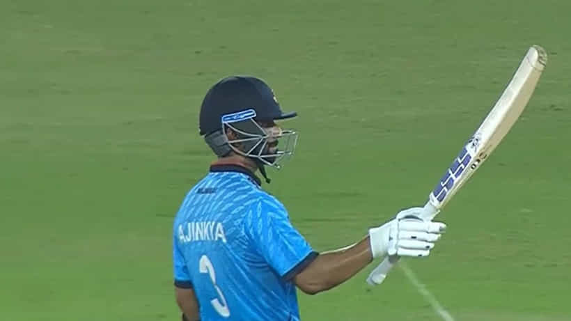 Ajinkya Rahane: 175 ಸ್ಟ್ರೈಕ್ ರೇಟ್ನಲ್ಲಿ 95 ರನ್ ಚಚ್ಚಿದ ಶತಕ ವಂಚಿತ ಅಜಿಂಕ್ಯ ರಹಾನೆ