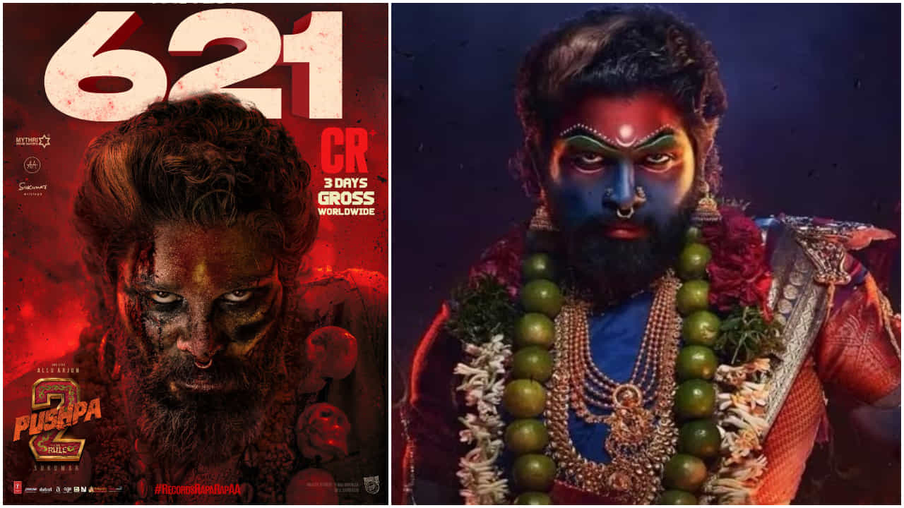 ಮೂರೇ ದಿನಕ್ಕೆ 621 ಕೋಟಿ ರೂಪಾಯಿ ಕಲೆಕ್ಷನ್ ಮಾಡಿದ ‘ಪುಷ್ಪ 2’ ಸಿನಿಮಾ ಮೂರೇ ದಿನಕ್ಕೆ 621 ಕೋಟಿ ರೂಪಾಯಿ ಕಲೆಕ್ಷನ್ ಮಾಡಿದ ‘ಪುಷ್ಪ 2’ ಸಿನಿಮಾ