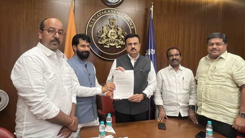 ಡಿಜಿಪಿ ಅಲೋಕ್ ಮೋಹನ್ಗೆ ಸಿಟಿ ರವಿ ದೂರು: ಡಿಕೆ ಶಿವಕುಮಾರ್, ಲಕ್ಷ್ಮೀ ಹೆಬ್ಬಾಳ್ಕರ್ ವಿರುದ್ಧ ಆರೋಪ