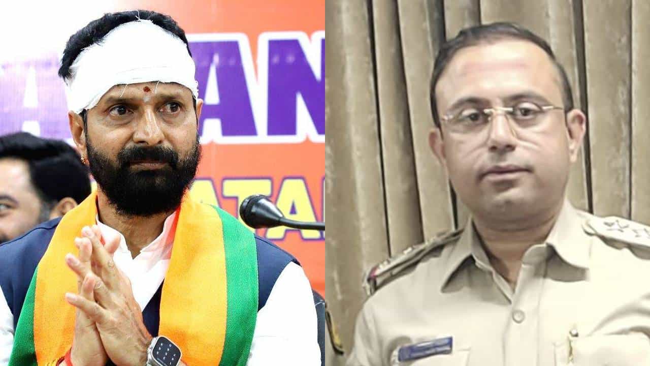 ಸಿಟಿ ರವಿ ಬಂಧನ: ಬಿಜೆಪಿ ನಾಯಕರನ್ನು ಠಾಣೆಯೊಳಗೆ ಬಿಟ್ಟಿದ್ದಕ್ಕೆ ಖಾನಾಪುರ ಸಿಪಿಐ ಅಮಾನತು, ಬಂದ್ಗೆ ಕರೆ ಸಿಟಿ ರವಿ ಬಂಧನ: ಬಿಜೆಪಿ ನಾಯಕರನ್ನು ಠಾಣೆಯೊಳಗೆ ಬಿಟ್ಟಿದ್ದಕ್ಕೆ ಖಾನಾಪುರ ಸಿಪಿಐ ಅಮಾನತು, ಬಂದ್ಗೆ ಕರೆ