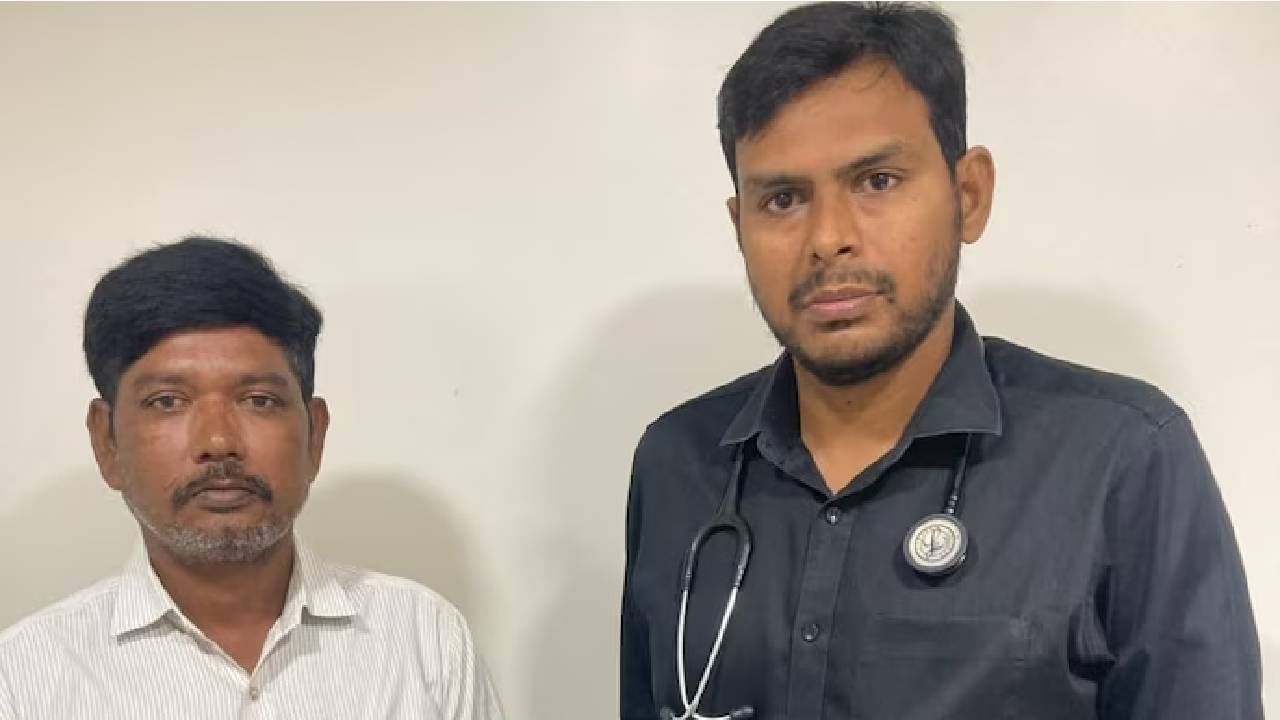 ಆಂಧ್ರಪ್ರದೇಶ: ನಿದ್ರೆಯಲ್ಲಿ ಹಲ್ಲಿನ ಸೆಟ್ ನುಂಗಿದ ವ್ಯಕ್ತಿ ಆಂಧ್ರಪ್ರದೇಶ: ನಿದ್ರೆಯಲ್ಲಿ ಹಲ್ಲಿನ ಸೆಟ್ ನುಂಗಿದ ವ್ಯಕ್ತಿ