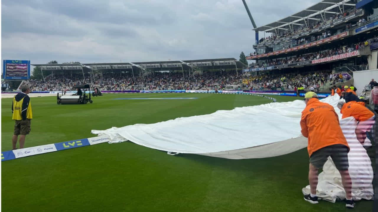 IND vs AUS: ಪಂದ್ಯದ 5 ದಿನವೂ ಭಾರಿ ಮಳೆ..! ಟೀಂ ಇಂಡಿಯಾ ಕನಸಿಗೆ ವರುಣನ ಅವಕೃಪೆ IND vs AUS: ಪಂದ್ಯದ 5 ದಿನವೂ ಭಾರಿ ಮಳೆ..! ಟೀಂ ಇಂಡಿಯಾ ಕನಸಿಗೆ ವರುಣನ ಅವಕೃಪೆ