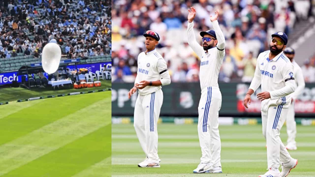 ಭಾರತ vs ಆಸ್ಟ್ರೇಲಿಯಾ ಪಂದ್ಯದ ನಡುವೆ ಹಾರಾಡಿದ ಕಾಂಡೋಮ್ ಭಾರತ vs ಆಸ್ಟ್ರೇಲಿಯಾ ಪಂದ್ಯದ ನಡುವೆ ಹಾರಾಡಿದ ಕಾಂಡೋಮ್