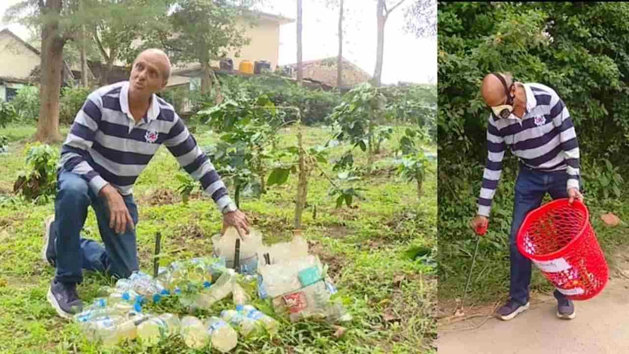 ದೆಹಲಿ ತೊರೆದು ಮಡಿಕೇರಿಯಲ್ಲಿ ವಾಸ: ಸ್ವಂತ ಹಣದಲ್ಲೇ ಪರಿಸರ ರಕ್ಷಣೆ