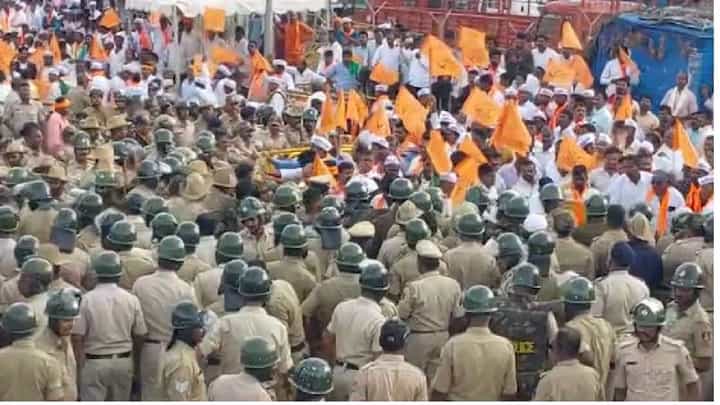 ಚಪ್ಪಲಿ-ಕಲ್ಲು ತೂರಾಟ: ಪಂಚಮಸಾಲಿ ಹೋರಾಟದಿಂದ ಬೆಳಗಾವಿ ಕೊತ-ಕೊತ! ಚಪ್ಪಲಿ-ಕಲ್ಲು ತೂರಾಟ: ಪಂಚಮಸಾಲಿ ಹೋರಾಟದಿಂದ ಬೆಳಗಾವಿ ಕೊತ-ಕೊತ!