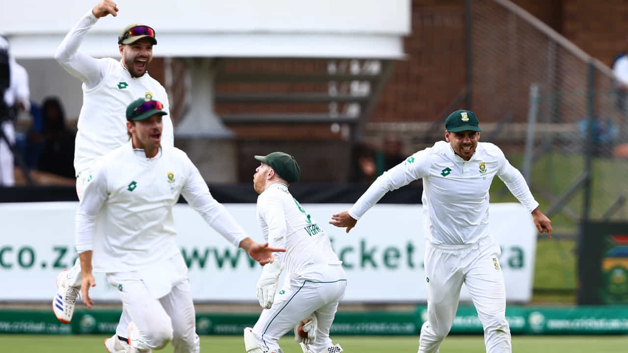 SA vs SL: ಲಂಕಾ ವಿರುದ್ಧ ಸರಣಿ ಗೆದ್ದು ಡಬ್ಲ್ಯುಟಿಸಿ ಪಾಯಿಂಟ್ ಪಟ್ಟಿಯಲ್ಲಿ ಅಗ್ರಸ್ಥಾನಕ್ಕೇರಿದ ಆಫ್ರಿಕಾ SA vs SL: ಲಂಕಾ ವಿರುದ್ಧ ಸರಣಿ ಗೆದ್ದು ಡಬ್ಲ್ಯುಟಿಸಿ ಪಾಯಿಂಟ್ ಪಟ್ಟಿಯಲ್ಲಿ ಅಗ್ರಸ್ಥಾನಕ್ಕೇರಿದ ಆಫ್ರಿಕಾ