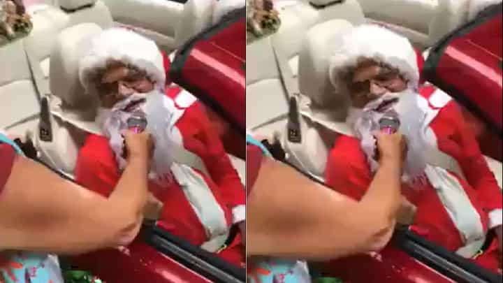 Viral Video:'ಹರೇ ರಾಮ, ಹರೇ ಕೃಷ್ಣ' ಮಂತ್ರ ಜಪಿಸಿದ ಸಾಂತಾಕ್ಲಾಸ್; ವಿಡಿಯೋ ವೈರಲ್ Viral Video:'ಹರೇ ರಾಮ, ಹರೇ ಕೃಷ್ಣ' ಮಂತ್ರ ಜಪಿಸಿದ ಸಾಂತಾಕ್ಲಾಸ್; ವಿಡಿಯೋ ವೈರಲ್