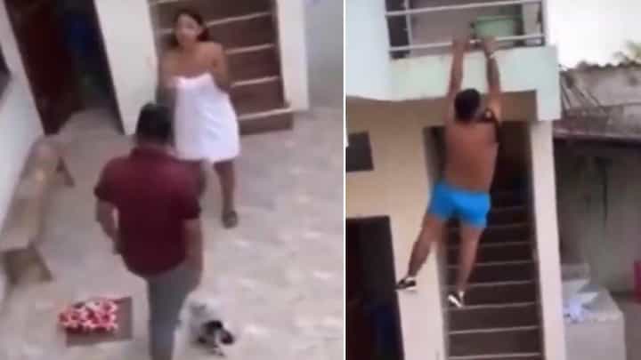 Video: ಪ್ರಿಯಕರನ ಜೊತೆ ಇದ್ದಾಗ ದಿಢೀರನೇ ಮನೆಗೆ ಎಂಟ್ರಿ ಕೊಟ್ಟ ಗಂಡ; ಮುಂದೆನಾಯಿತು? Video: ಪ್ರಿಯಕರನ ಜೊತೆ ಇದ್ದಾಗ ದಿಢೀರನೇ ಮನೆಗೆ ಎಂಟ್ರಿ ಕೊಟ್ಟ ಗಂಡ; ಮುಂದೆನಾಯಿತು?