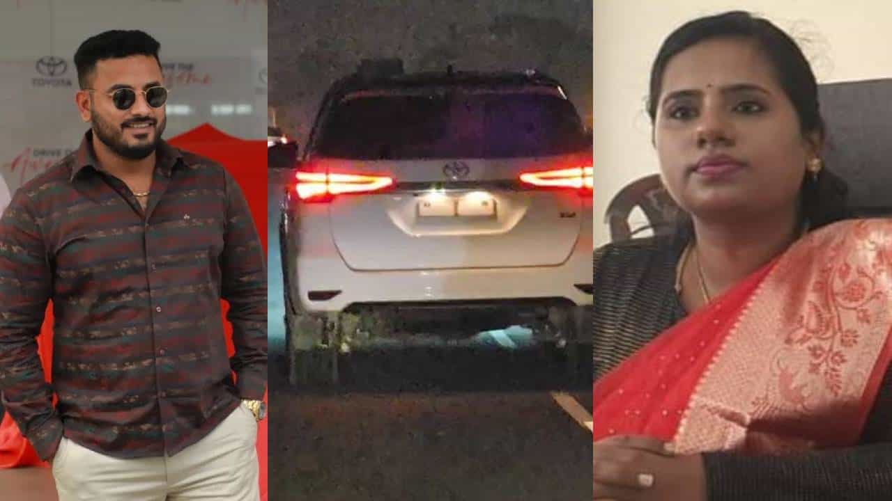 ಮದ್ಯದ ಅಮಲಿನಲ್ಲಿ ರಿಯಲ್ ಎಸ್ಟೇಟ್ ಉದ್ಯಮಿ ಪುತ್ರನಿಂದ ಕಿರಿಕ್ ಆರೋಪ: ತಹಶೀಲ್ದಾರ್ ಕಾರಿಗೆ ಅಡ್ಡಬಂದು ಪುಂಡಾಟ ಮದ್ಯದ ಅಮಲಿನಲ್ಲಿ ರಿಯಲ್ ಎಸ್ಟೇಟ್ ಉದ್ಯಮಿ ಪುತ್ರನಿಂದ ಕಿರಿಕ್ ಆರೋಪ: ತಹಶೀಲ್ದಾರ್ ಕಾರಿಗೆ ಅಡ್ಡಬಂದು ಪುಂಡಾಟ