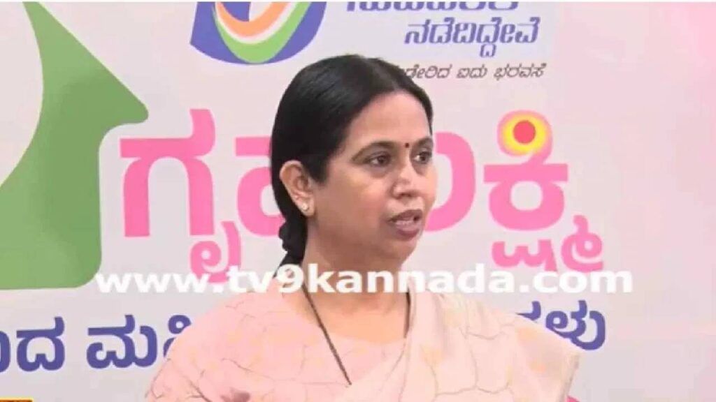 Lakshmi Hebbalkar and brother survive accident after their car hits tree at Kittur, Belagavi, news in Kannada