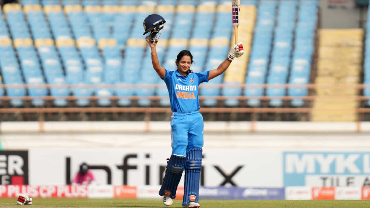 Pratika Rawal: 40,76,18,89,67,154..! ಟೀಂ ಇಂಡಿಯಾದಲ್ಲಿ ಅಂಪೈರ್ ಮಗಳದ್ದೇ ಕಾರುಬಾರು Pratika Rawal: 40,76,18,89,67,154..! ಟೀಂ ಇಂಡಿಯಾದಲ್ಲಿ ಅಂಪೈರ್ ಮಗಳದ್ದೇ ಕಾರುಬಾರು