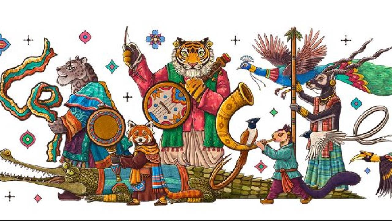 Republic Day 2025: ವಿವಿಧತೆಯಲ್ಲಿ ಏಕತೆ, ಧೋತಿ-ಕುರ್ತಾ ತೊಟ್ಟ ಪ್ರಾಣಿಗಳು, ಇದು ಈ ಬಾರಿಯ ಗೂಗಲ್-ಡೂಡಲ್ Republic Day 2025: ವಿವಿಧತೆಯಲ್ಲಿ ಏಕತೆ, ಧೋತಿ-ಕುರ್ತಾ ತೊಟ್ಟ ಪ್ರಾಣಿಗಳು, ಇದು ಈ ಬಾರಿಯ ಗೂಗಲ್-ಡೂಡಲ್