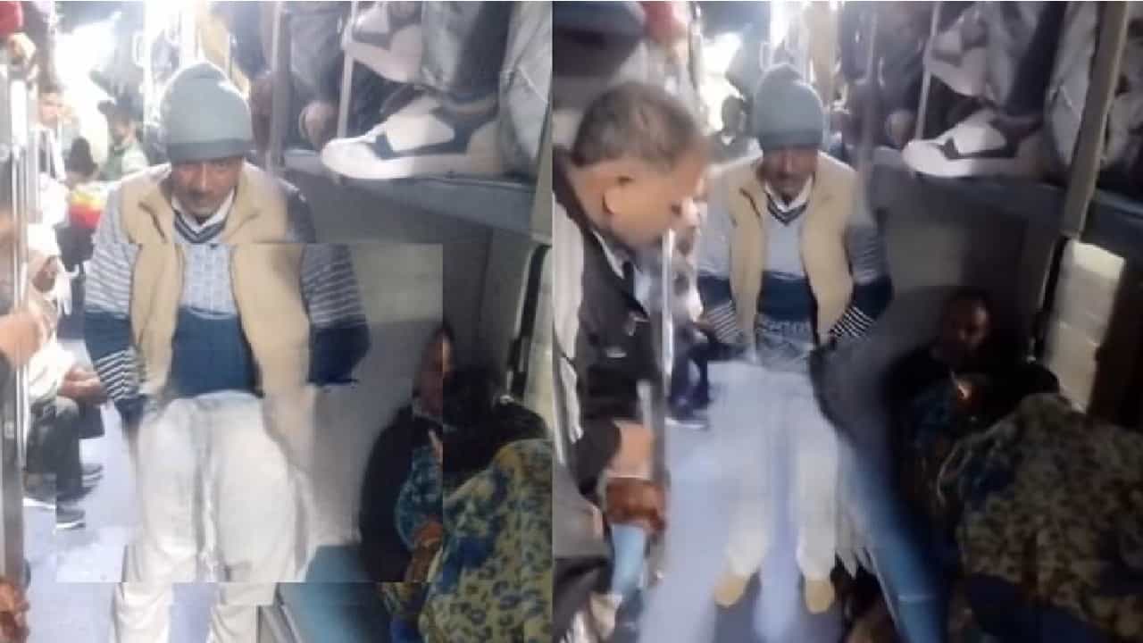 ಮಹಾಕುಂಭಕ್ಕೆ ಹೋಗುತ್ತಿದ್ದ ರೈಲಿನ ಎಸಿ ಕೋಚ್ನಲ್ಲಿ ವ್ಯಕ್ತಿಯಿಂದ ಮೂತ್ರ ವಿಸರ್ಜನೆ; ಪ್ರಯಾಣಿಕರ ಆಕ್ರೋಶ ಮಹಾಕುಂಭಕ್ಕೆ ಹೋಗುತ್ತಿದ್ದ ರೈಲಿನ ಎಸಿ ಕೋಚ್ನಲ್ಲಿ ವ್ಯಕ್ತಿಯಿಂದ ಮೂತ್ರ ವಿಸರ್ಜನೆ; ಪ್ರಯಾಣಿಕರ ಆಕ್ರೋಶ