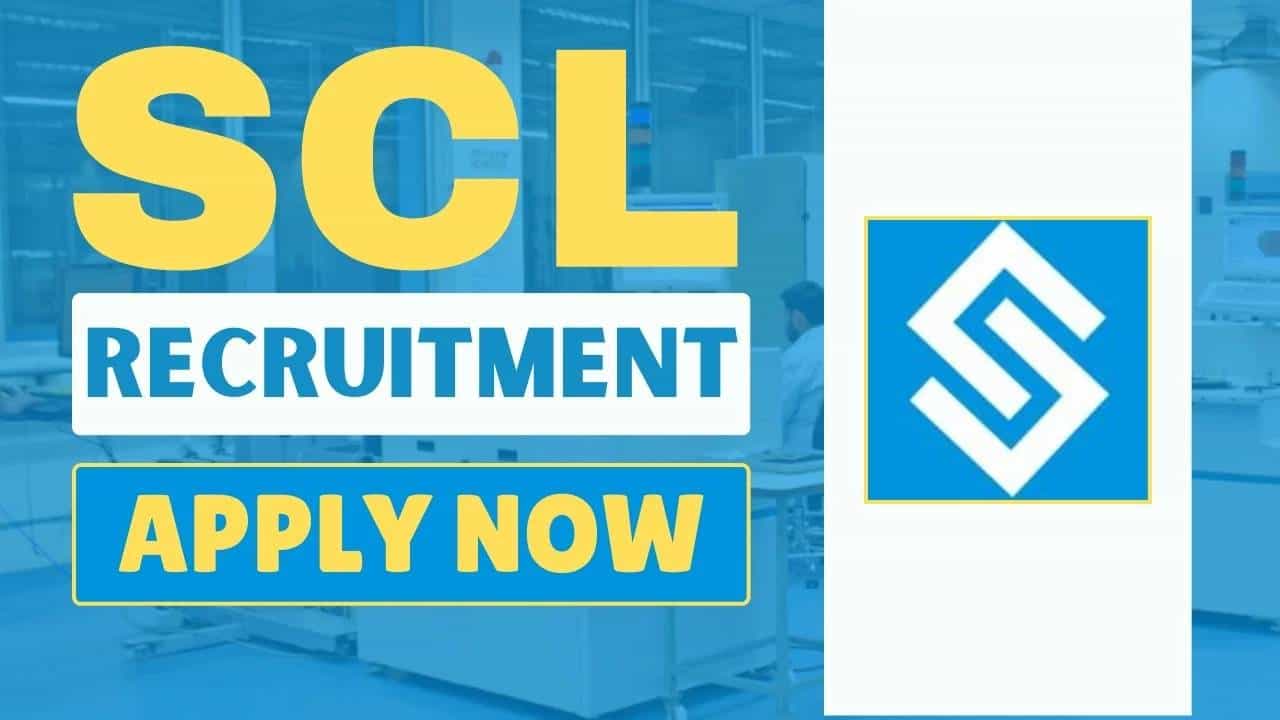 SCL Assistant Recruitment 2025: SCLನಲ್ಲಿ  ಸಹಾಯಕ ಹುದ್ದೆಗಳಿಗೆ ನೇಮಕಾತಿ; ಈಗಲೇ ಅರ್ಜಿ ಸಲ್ಲಿಸಿ!
