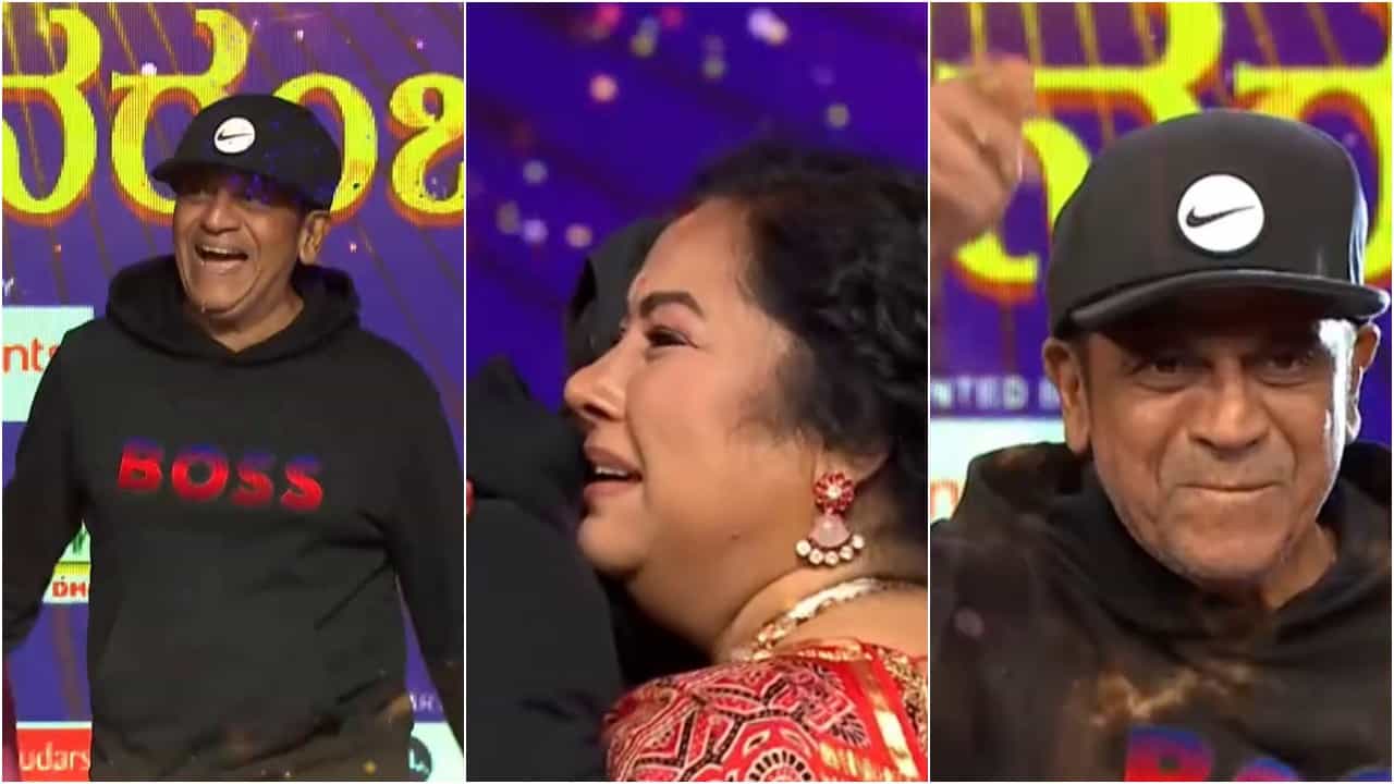 BOSS ಶರ್ಟ್ ಹಾಕಿ ‘ಸರಿಗಮಪ’ ಶೋಗೆ ಬಂದ ಶಿವರಾಜ್​ಕುಮಾರ್