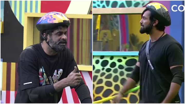 ಫಿನಾಲೆ ಟಿಕೆಟ್ ಪಡೆಯಲು ತ್ರಿವಿಕ್ರಂ ಹಾಗೂ ಮಂಜು ಮಧ್ಯೆ ನಡೆಯಿತು ಯುದ್ಧ ಫಿನಾಲೆ ಟಿಕೆಟ್ ಪಡೆಯಲು ತ್ರಿವಿಕ್ರಂ ಹಾಗೂ ಮಂಜು ಮಧ್ಯೆ ನಡೆಯಿತು ಯುದ್ಧ