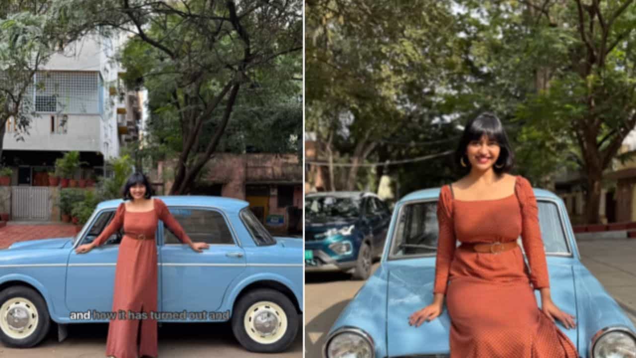 Viral: ನನಸಾಯಿತು ಬಾಲ್ಯದ ಕನಸು; ಪ್ರೀಮಿಯರ್ ಪದ್ಮಿನಿ ಕಾರು ಖರೀದಿಸಿದ ಖುಷಿಯಲ್ಲಿ ಬೆಂಗಳೂರಿನ ಯುವತಿ Viral: ನನಸಾಯಿತು ಬಾಲ್ಯದ ಕನಸು; ಪ್ರೀಮಿಯರ್ ಪದ್ಮಿನಿ ಕಾರು ಖರೀದಿಸಿದ ಖುಷಿಯಲ್ಲಿ ಬೆಂಗಳೂರಿನ ಯುವತಿ