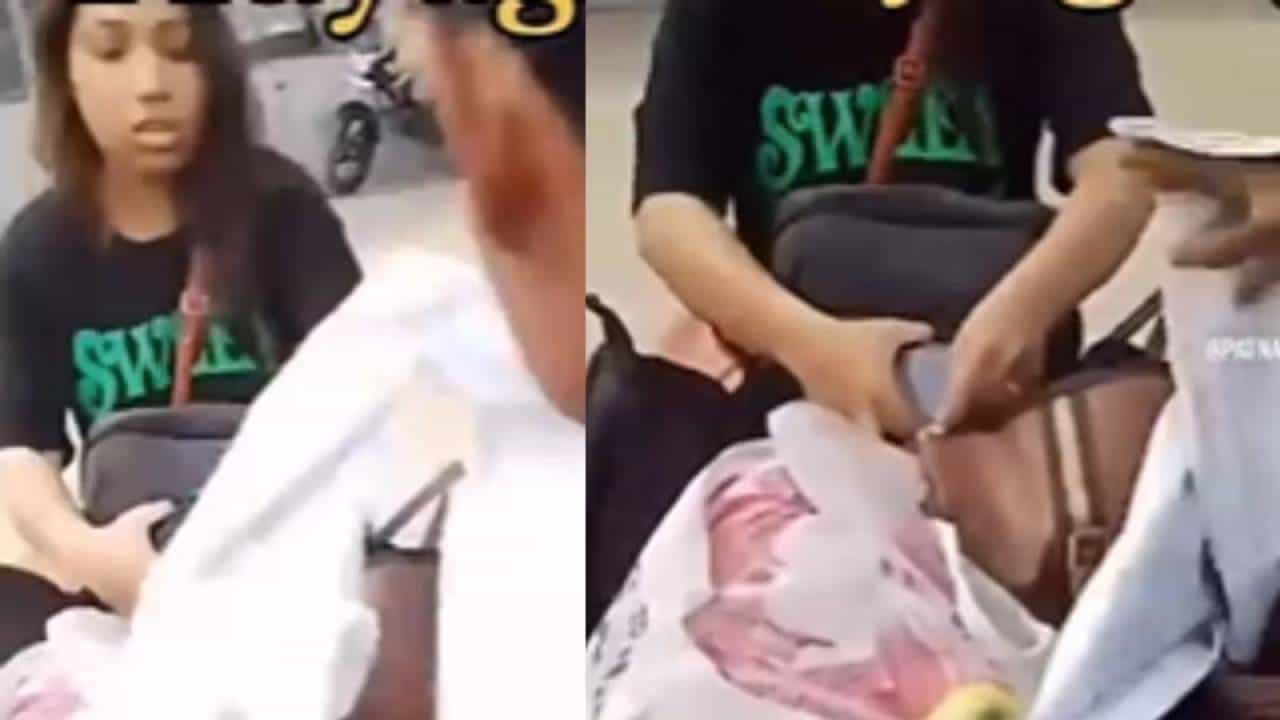 Video: ರೈಲಿನಿಂದ ಬೆಡ್ಶೀಟ್ಗಳ ಕದ್ದು ರೆಡ್ಹ್ಯಾಂಡ್ ಆಗಿ ಸಿಕ್ಕಿ ಬಿದ್ದ ಯುವತಿ Video: ರೈಲಿನಿಂದ ಬೆಡ್ಶೀಟ್ಗಳ ಕದ್ದು ರೆಡ್ಹ್ಯಾಂಡ್ ಆಗಿ ಸಿಕ್ಕಿ ಬಿದ್ದ ಯುವತಿ