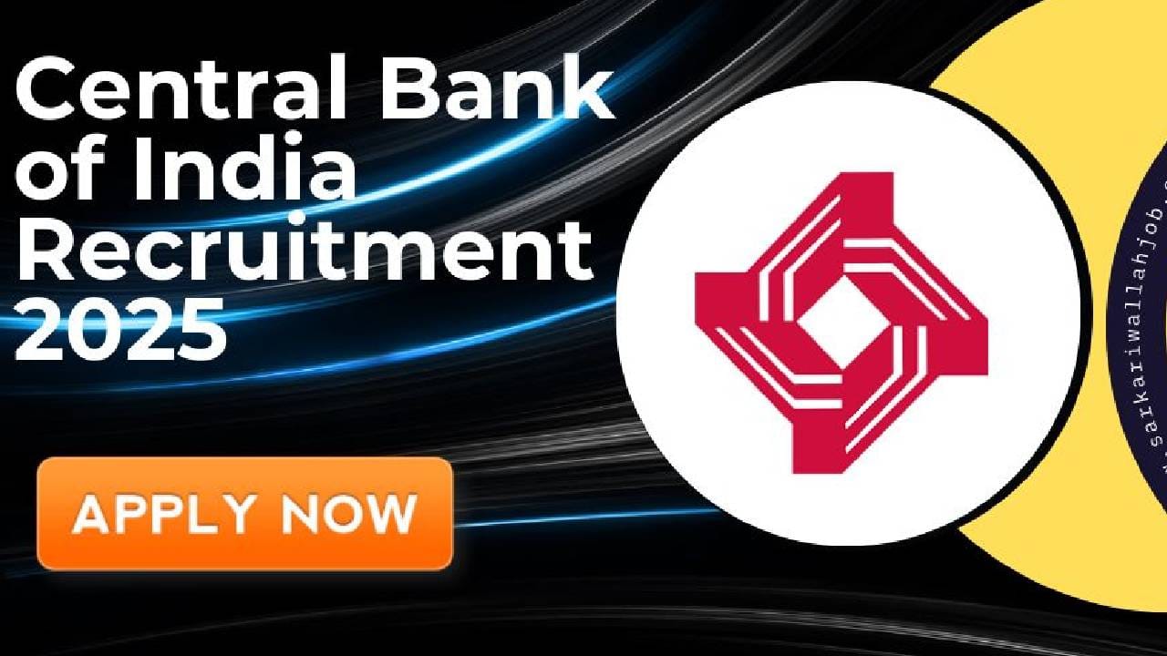 ಸೆಂಟ್ರಲ್ ಬ್ಯಾಂಕ್ ಆಫ್ ಇಂಡಿಯಾದಲ್ಲಿ ಉದ್ಯೋಗಾವಕಾಶ; ತಿಂಗಳಿಗೆ 85 ಸಾವಿರ ರೂ. ಸಂಬಳ ಸೆಂಟ್ರಲ್ ಬ್ಯಾಂಕ್ ಆಫ್ ಇಂಡಿಯಾದಲ್ಲಿ ಉದ್ಯೋಗಾವಕಾಶ; ತಿಂಗಳಿಗೆ 85 ಸಾವಿರ ರೂ. ಸಂಬಳ