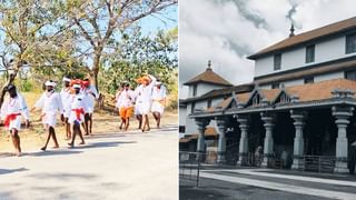ಜಯಮಾಲಾ ಮಗಳು ಸೌಂದರ್ಯ ಮದುವೆಗೆ ಪತ್ನಿಯೊಂದಿಗೆ ಆಗಮಿಸಿದ ಡಿಸಿಎಂ ಡಿಕೆ ಶಿವಕುಮಾರ್