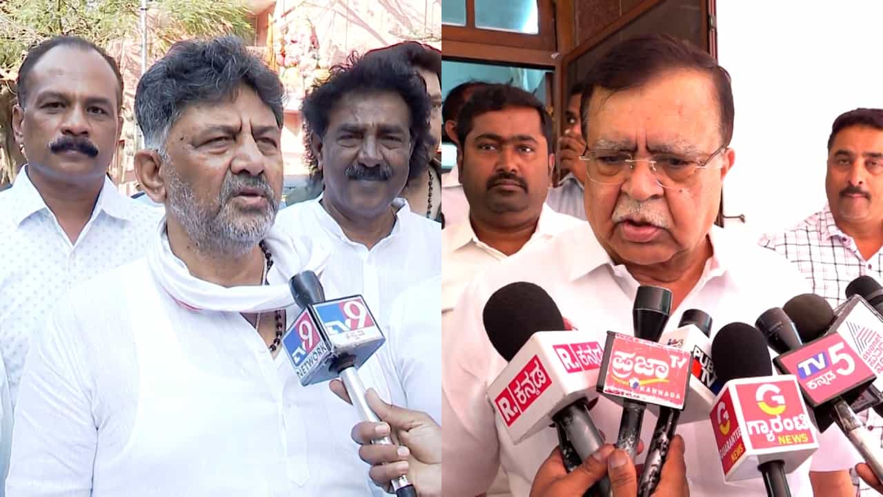 ಎಐಸಿಸಿ ಹೆಸರು ದುರ್ಬಳಕೆ ಮಾಡುವುದು ಬೇಡ: ಡಿಸಿಎಂ ಡಿಕೆ ಶಿವಕುಮಾರ್​ಗೆ ಸಚಿವ ಕೆಎನ್ ರಾಜಣ್ಣ ಖಡಕ್ ತಿರುಗೇಟು
