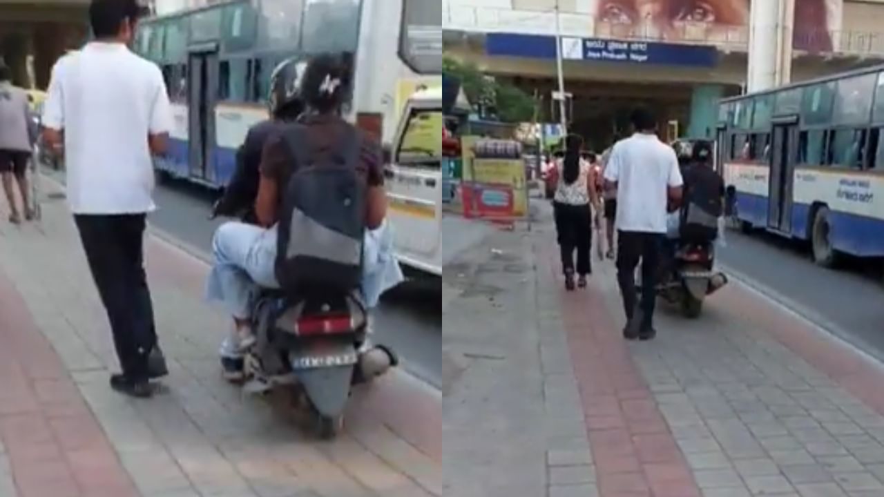 ಫುಟ್ಪಾತ್ ಮೇಲೆ ವಾಹನ ಚಲಾಯಿಸ್ತೀರಾ? ಕಠಿಣ ಕ್ರಮಕ್ಕೆ ಮುಂದಾಗಿದ್ದಾರೆ ಟ್ರಾಫಿಕ್ ಪೊಲೀಸರು ಫುಟ್ಪಾತ್ ಮೇಲೆ ವಾಹನ ಚಲಾಯಿಸ್ತೀರಾ? ಕಠಿಣ ಕ್ರಮಕ್ಕೆ ಮುಂದಾಗಿದ್ದಾರೆ ಟ್ರಾಫಿಕ್ ಪೊಲೀಸರು