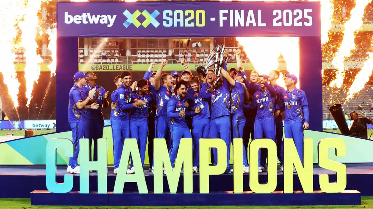 SA20: MI ಕೇಪ್​ಟೌನ್ ಚಾಂಪಿಯನ್ಸ್​