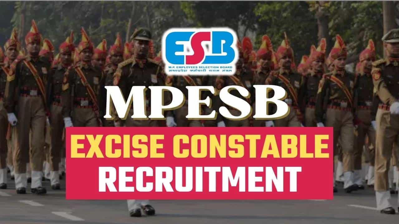 MP Excise Constable Vacancy 2025: ಪಿಯುಸಿ ಪಾಸಾದವರಿಗೆ ಇಲ್ಲಿದೆ ಬಂಪರ್​ ಉದ್ಯೋಗವಕಾಶ