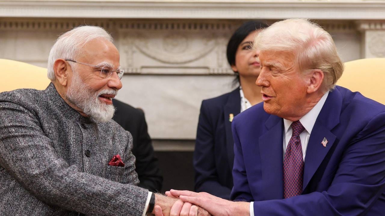 MAGA=VB; 1+1=11; ಟ್ರಂಪ್-ಮೋದಿ ಭೇಟಿಯ ಹೈಲೈಟ್ಸ್; ಅಮೆರಿಕದ ಟ್ಯಾರಿಫ್ಗಳಿಂದ ಭಾರತಕ್ಕೇನೂ ಹಿನ್ನಡೆ ಇಲ್ಲವಾ? MAGA=VB; 1+1=11; ಟ್ರಂಪ್-ಮೋದಿ ಭೇಟಿಯ ಹೈಲೈಟ್ಸ್; ಅಮೆರಿಕದ ಟ್ಯಾರಿಫ್ಗಳಿಂದ ಭಾರತಕ್ಕೇನೂ ಹಿನ್ನಡೆ ಇಲ್ಲವಾ?