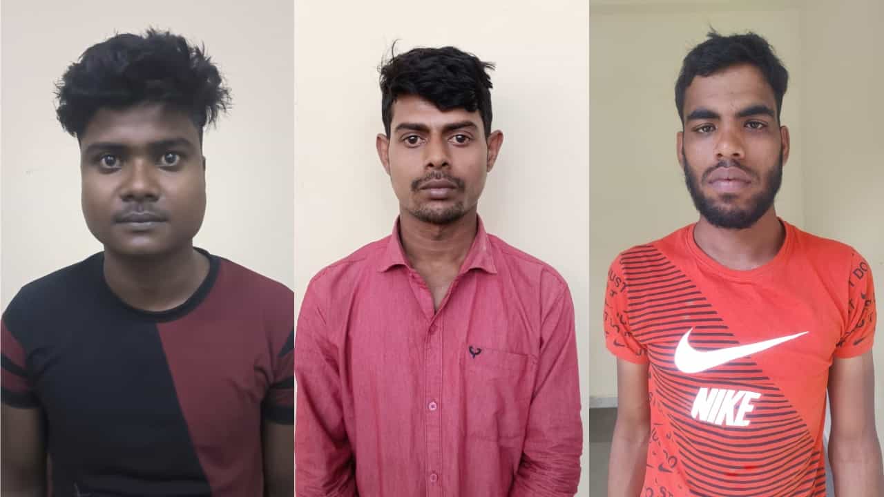 ಬೆಂಗಳೂರು: ವೃದ್ಧರಿಂದ ಸಿನಿಮೀಯವಾಗಿ ಎಟಿಎಂ ಹಣ ಎಗರಿಸುತ್ತಿದ್ದ ಮೂವರು ಉತ್ತರ ಭಾರತೀಯರ ಬಂಧನ ಬೆಂಗಳೂರು: ವೃದ್ಧರಿಂದ ಸಿನಿಮೀಯವಾಗಿ ಎಟಿಎಂ ಹಣ ಎಗರಿಸುತ್ತಿದ್ದ ಮೂವರು ಉತ್ತರ ಭಾರತೀಯರ ಬಂಧನ