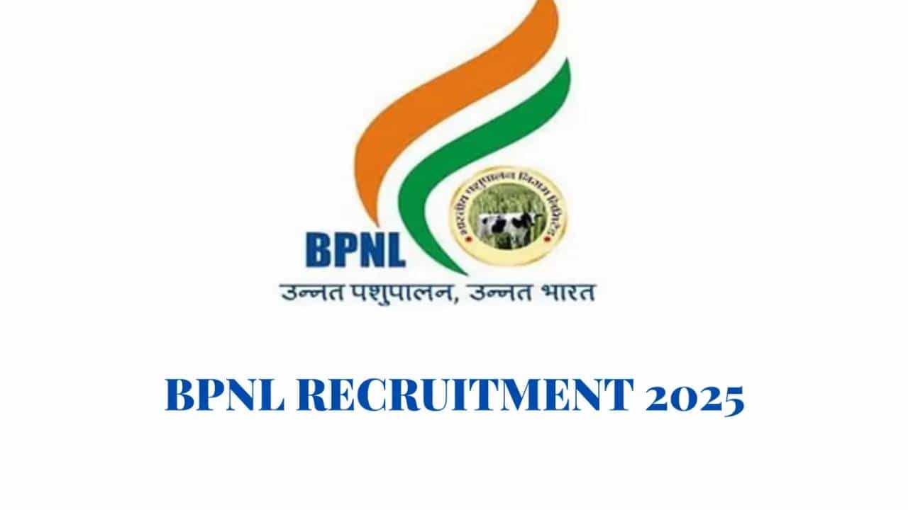 BPNL Recruitment 2025: ಭಾರತೀಯ ಪಶುಪಾಲನಾ ನಿಗಮದಲ್ಲಿ ನೇಮಕಾತಿ; ಪಿಯುಸಿ ಪಾಸಾಗಿದ್ರೆ ಸಾಕು