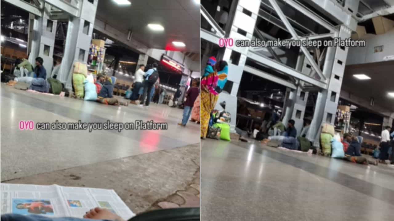 ರೂಮ್‌ ಬುಕ್‌ ಮಾಡಿ ಕೊನೆಗೆ ರೈಲ್ವೆ ಸ್ಟೇಷನ್‌ನಲ್ಲಿ ಮಲಗಬೇಕಾಯಿತು; ಓಯೋದಲ್ಲಾದ ಕಹಿ ಅನುಭವ ಹಂಚಿಕೊಂಡ ಮಹಿಳೆ