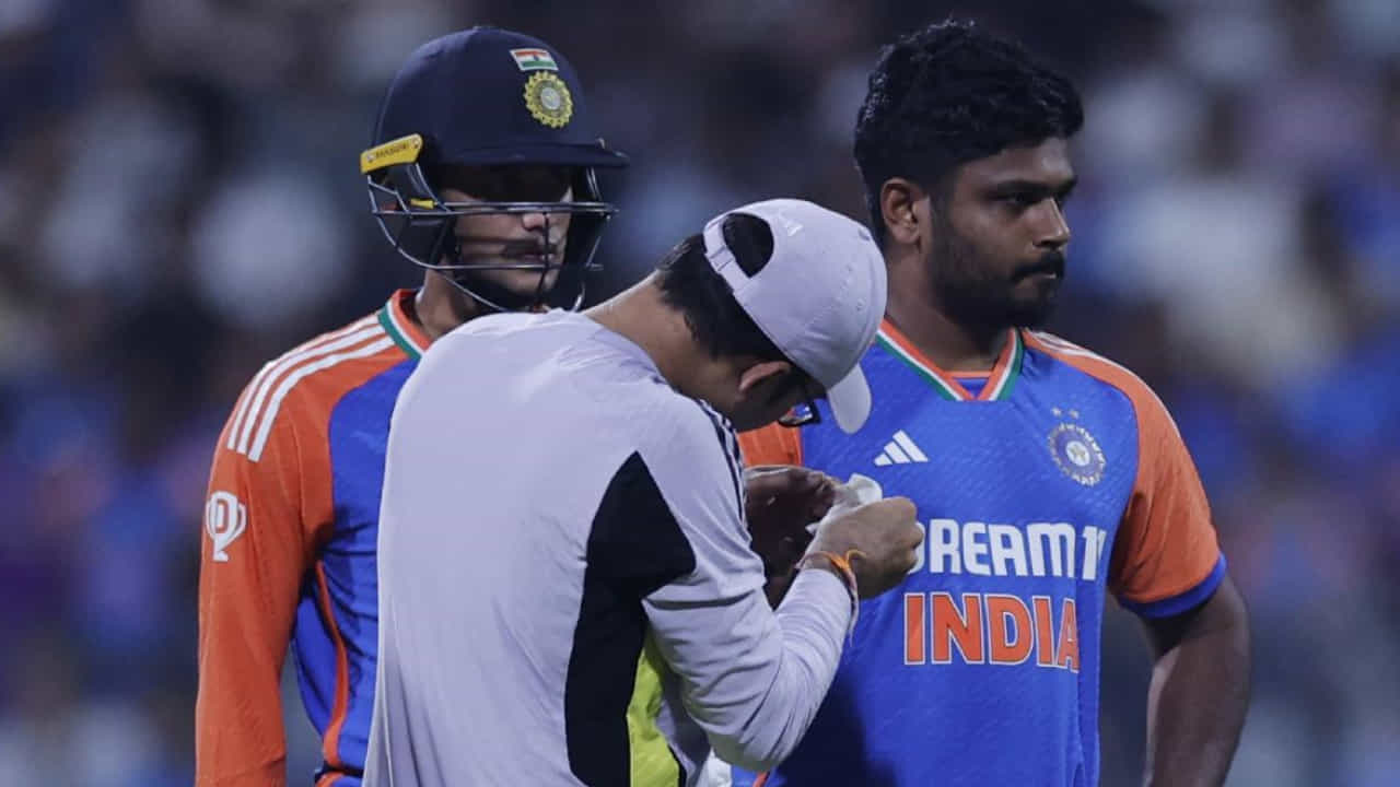 Sanju Samson: ಸಂಜು ಸ್ಯಾಮ್ಸನ್​ ಕೈಗೆ ಗಾಯ; ಕ್ರಿಕೆಟ್​ನಿಂದ ಕೆಲವು ವಾರ ದೂರ, ರಣಜಿಗೂ ಅಲಭ್ಯ