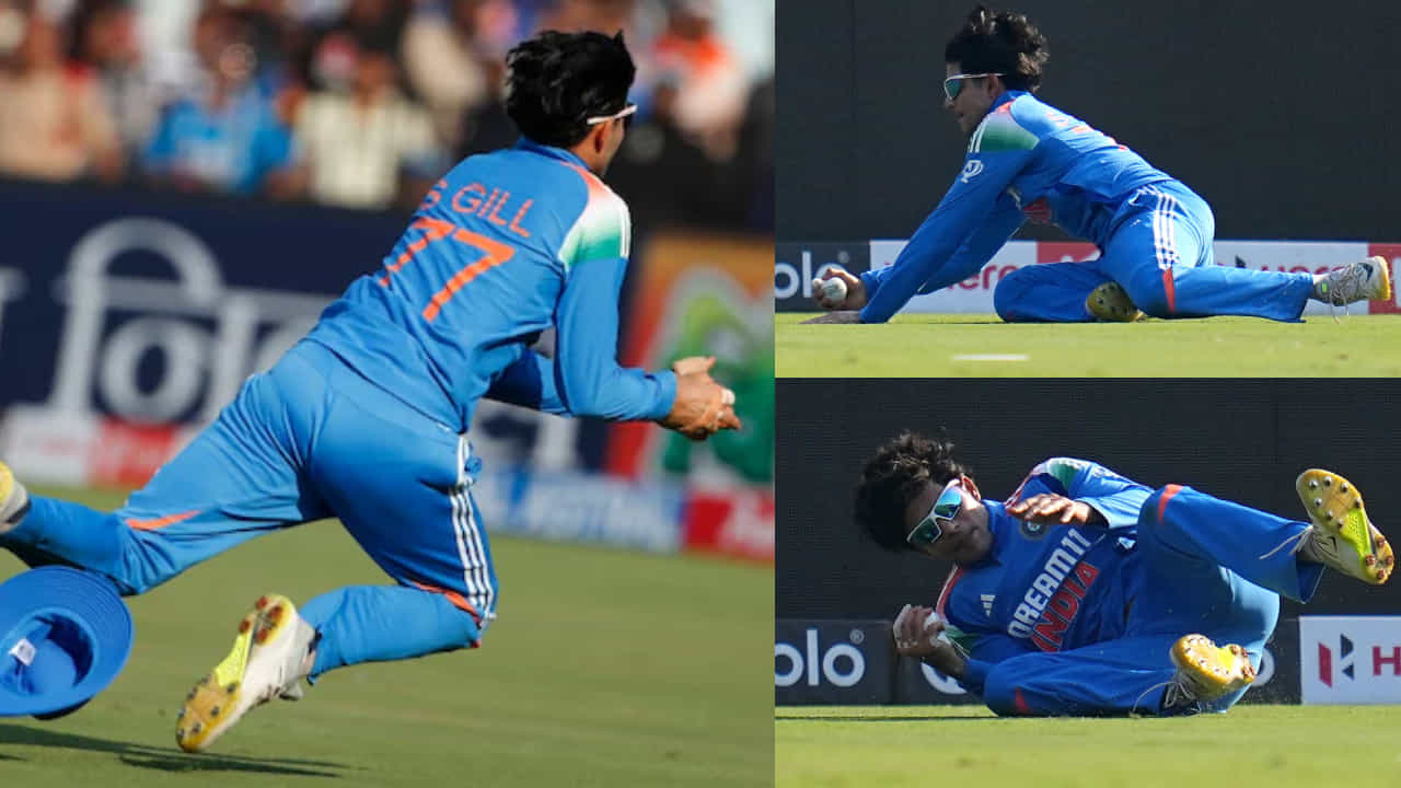 IND vs ENG: ಹಿಂದಕ್ಕೆ ಓಡಿ ಅದ್ಭುತ ಡೈವಿಂಗ್ ಕ್ಯಾಚ್ ಹಿಡಿದ ಗಿಲ್..! ಹುಚ್ಚೆದ್ದು ಕುಣಿದ ಫ್ಯಾನ್ಸ್; ವಿಡಿಯೋ ನೋಡಿ IND vs ENG: ಹಿಂದಕ್ಕೆ ಓಡಿ ಅದ್ಭುತ ಡೈವಿಂಗ್ ಕ್ಯಾಚ್ ಹಿಡಿದ ಗಿಲ್..! ಹುಚ್ಚೆದ್ದು ಕುಣಿದ ಫ್ಯಾನ್ಸ್; ವಿಡಿಯೋ ನೋಡಿ