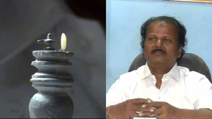 ಕೊಪ್ಪಳ: ಅಕ್ಕಿ ಕಾಳಿನ ಅಳತೆಯ ಕಲ್ಲಿನಲ್ಲಿ ಶಿವಲಿಂಗ ಕೆತ್ತಿದ ಶಿಲ್ಪಿ ಕೊಪ್ಪಳ: ಅಕ್ಕಿ ಕಾಳಿನ ಅಳತೆಯ ಕಲ್ಲಿನಲ್ಲಿ ಶಿವಲಿಂಗ ಕೆತ್ತಿದ ಶಿಲ್ಪಿ