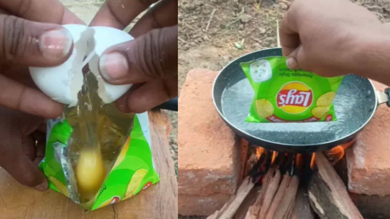 Viral: ಇದು ಲೇಸ್ ಚಿಪ್ಸ್ ಆಮ್ಲೆಟ್ ಅಂತೆ, ನೀವೇನಾದ್ರೂ ಟ್ರೈ ಮಾಡ್ತೀರಾ 