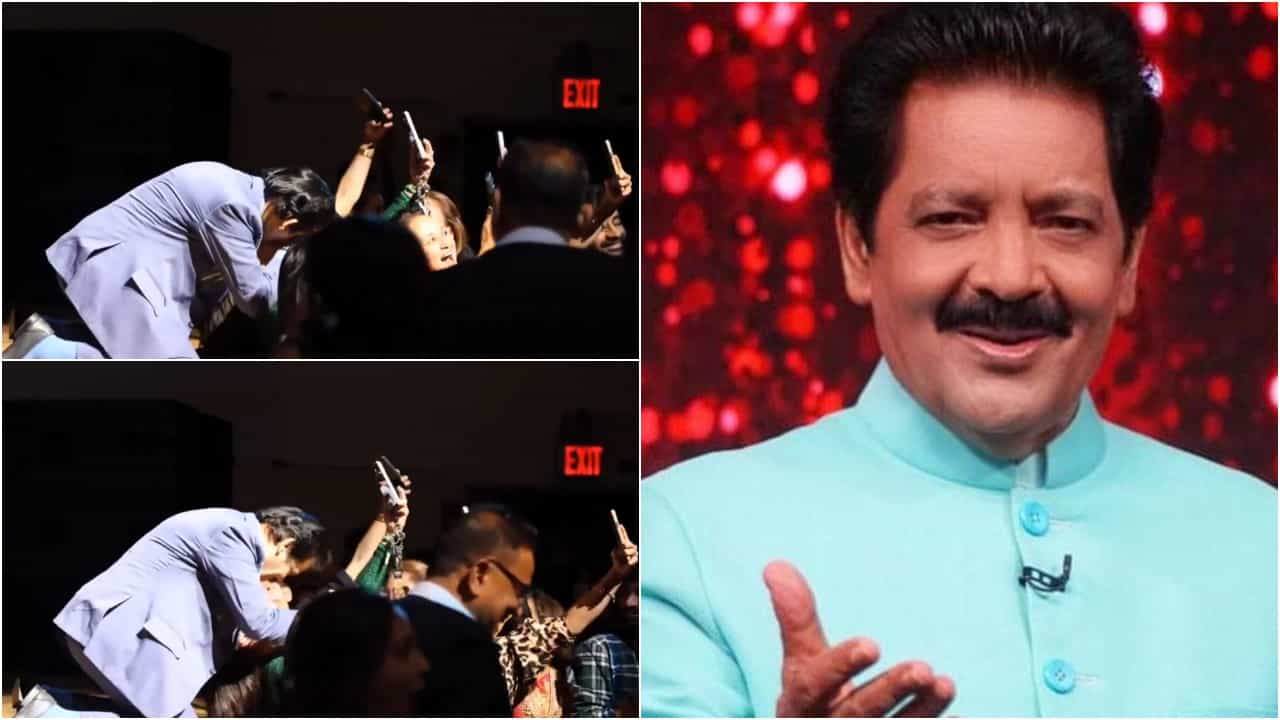 ನಿಲ್ಲುತ್ತಿಲ್ಲ ಉದಿತ್ ನಾರಾಯಣ್ ಹಾವಳಿ; ಕಾನ್ಸರ್ಟ್​ ವೇಳೆ ಮತ್ತೋರ್ವ ಅಭಿಮಾನಿಯ ತುಟಿಗೆ ಚುಂಬನ
