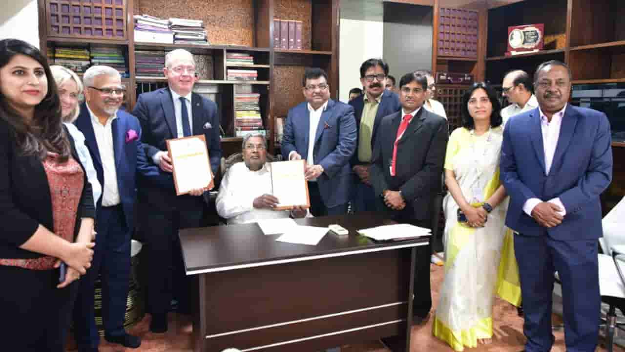 ಇನ್ವೆಸ್ಟ್ ಕರ್ನಾಟಕ: ವೋಲ್ವೋ ಕಂಪನಿಯಿಂದ 1,400 ಕೋಟಿ ರೂ ಹೂಡಿಕೆ, ಸಿಎಂ ಸಮ್ಮುಖದಲ್ಲಿ ಒಡಂಬಡಿಕೆಗೆ ಸಹಿ