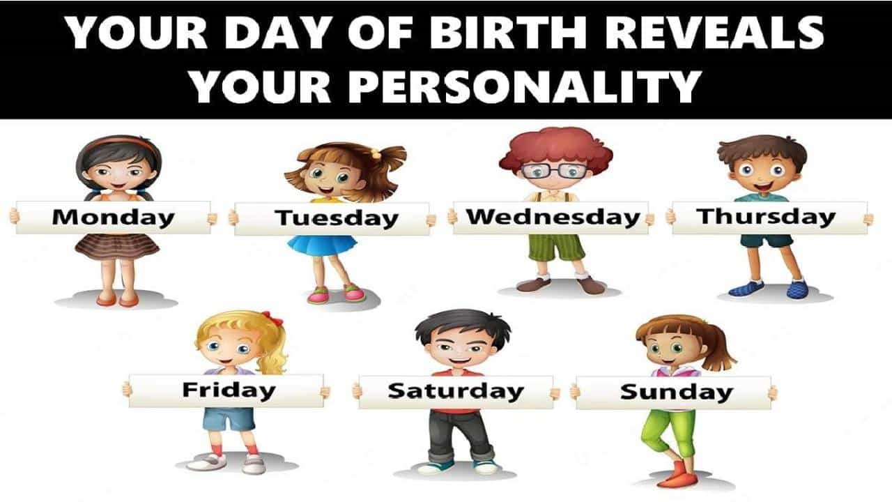 Personality Test : ನೀವು ಹುಟ್ಟಿದ ವಾರದಲ್ಲಿ ಅಡಗಿದೆ ನಿಮ್ಮ ನಿಗೂಢ ವ್ಯಕ್ತಿತ್ವ Personality Test : ನೀವು ಹುಟ್ಟಿದ ವಾರದಲ್ಲಿ ಅಡಗಿದೆ ನಿಮ್ಮ ನಿಗೂಢ ವ್ಯಕ್ತಿತ್ವ