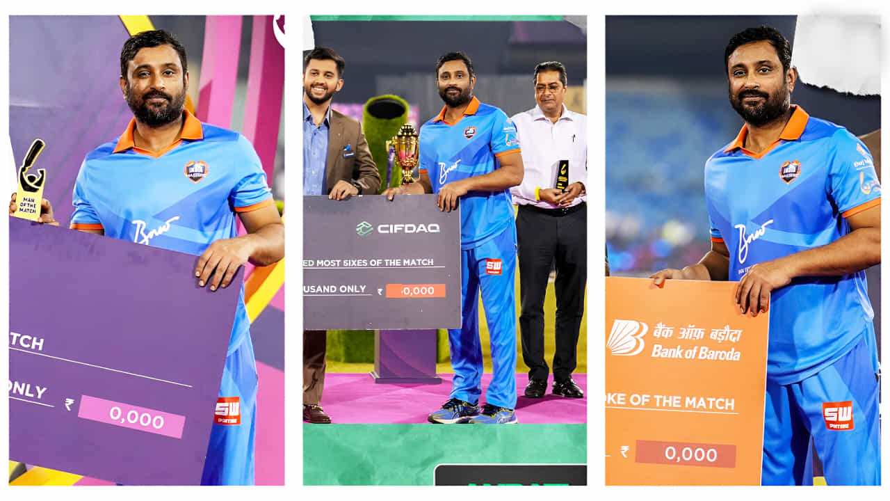 IMLT20: ಫೈನಲ್​ನಲ್ಲಿ ಅಬ್ಬರ: ಅಂಬಾಟಿ ರಾಯುಡುಗೆ ಪ್ರಶಸ್ತಿಗಳ ಸುರಿಮಳೆ..!