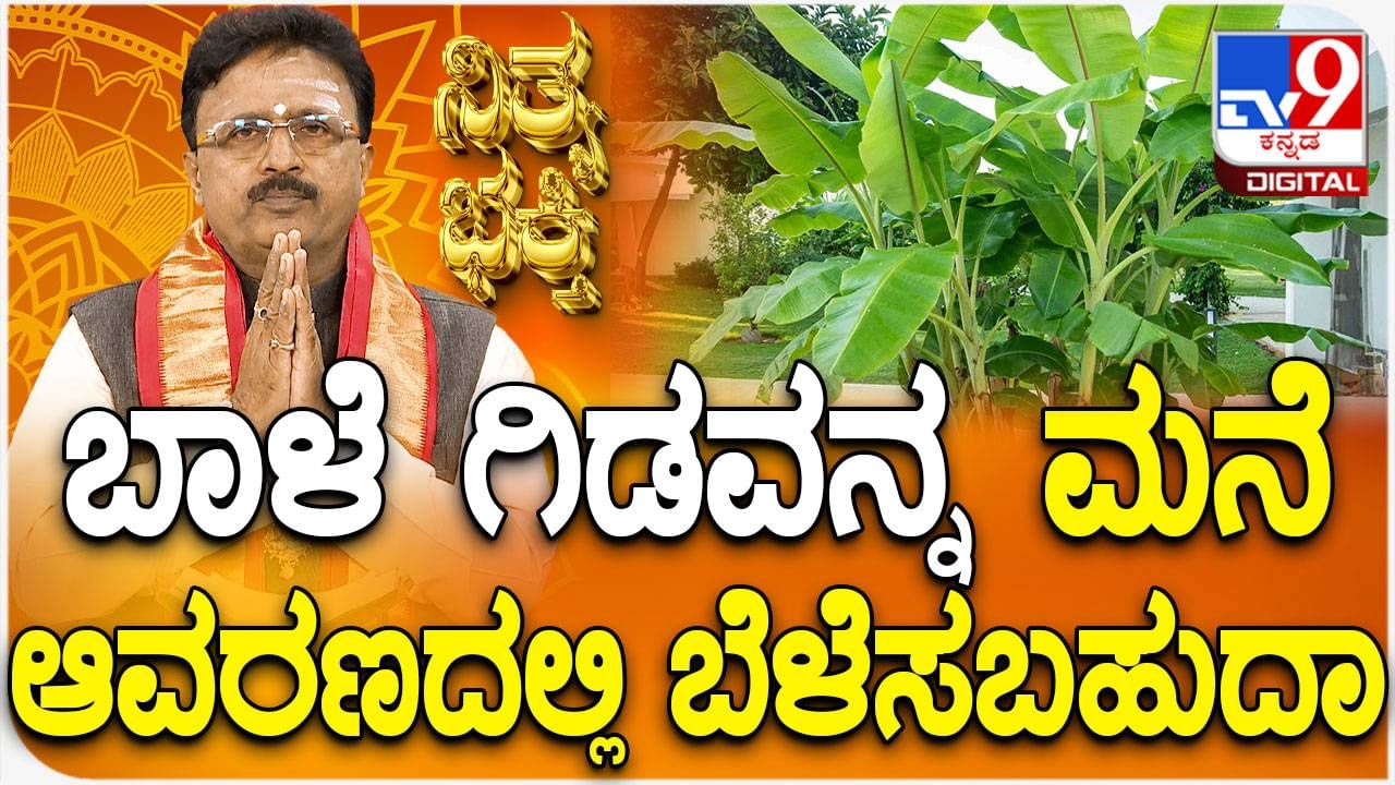 Daily Devotional: ಬಾಳೆ ಗಿಡವನ್ನ ಮನೆ ಆವರಣದಲ್ಲಿ ಬೆಳೆಸಬಹುದಾ