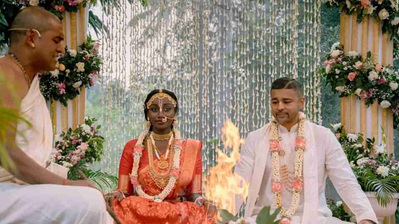 ಸನಾತನ ಸಂಪ್ರದಾಯದಂತೆ ನಡೆದ ಶ್ರೀಕೃಷ್ಣನ ಭಕ್ತೆಯ ವಿವಾಹ ಮಹೋತ್ಸವ; ʼಕೃಷ್ಣ ಸುಂದರಿʼಯ ಮದುವೆಯ ಫೋಟೋ ಝಲಕ್ ನೋಡಿ