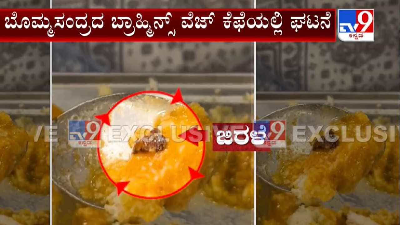 ಬೆಂಗಳೂರು: ಬ್ರಾಹ್ಮಿನ್ಸ್ ಕೆಫೆ ಇಡ್ಲಿ ಸಾಂಬಾರ್ನಲ್ಲಿ ಜಿರಳೆ ಪತ್ತೆ: ಹೋಟೆಲ್ ಸೀಲ್ಡೌನ್ ಬೆಂಗಳೂರು: ಬ್ರಾಹ್ಮಿನ್ಸ್ ಕೆಫೆ ಇಡ್ಲಿ ಸಾಂಬಾರ್ನಲ್ಲಿ ಜಿರಳೆ ಪತ್ತೆ: ಹೋಟೆಲ್ ಸೀಲ್ಡೌನ್