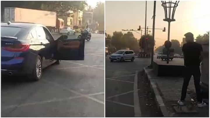 Video: ನಡುರಸ್ತೆಯಲ್ಲಿ ಬಿಎಂಡಬ್ಲ್ಯೂ ಕಾರು ನಿಲ್ಲಿಸಿ ಮೂತ್ರ ವಿಸರ್ಜನೆ, ಪ್ರಶ್ನಿಸಿದ್ದಕ್ಕೆ ಖಾಸಗಿ ಅಂಗ ತೋರಿದ ಯುವಕ Video: ನಡುರಸ್ತೆಯಲ್ಲಿ ಬಿಎಂಡಬ್ಲ್ಯೂ ಕಾರು ನಿಲ್ಲಿಸಿ ಮೂತ್ರ ವಿಸರ್ಜನೆ, ಪ್ರಶ್ನಿಸಿದ್ದಕ್ಕೆ ಖಾಸಗಿ ಅಂಗ ತೋರಿದ ಯುವಕ