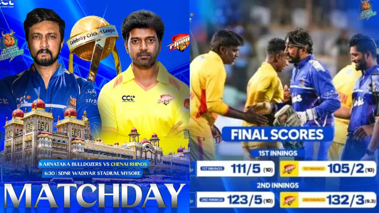 ಸಿಸಿಎಲ್: ಸೆಮಿಫೈನಲ್ನಲ್ಲಿ ಚೆನ್ನೈ ವಿರುದ್ಧ ಮುಗ್ಗರಿಸಿದ ಸುದೀಪ್ ತಂಡ ಸಿಸಿಎಲ್: ಸೆಮಿಫೈನಲ್ನಲ್ಲಿ ಚೆನ್ನೈ ವಿರುದ್ಧ ಮುಗ್ಗರಿಸಿದ ಸುದೀಪ್ ತಂಡ