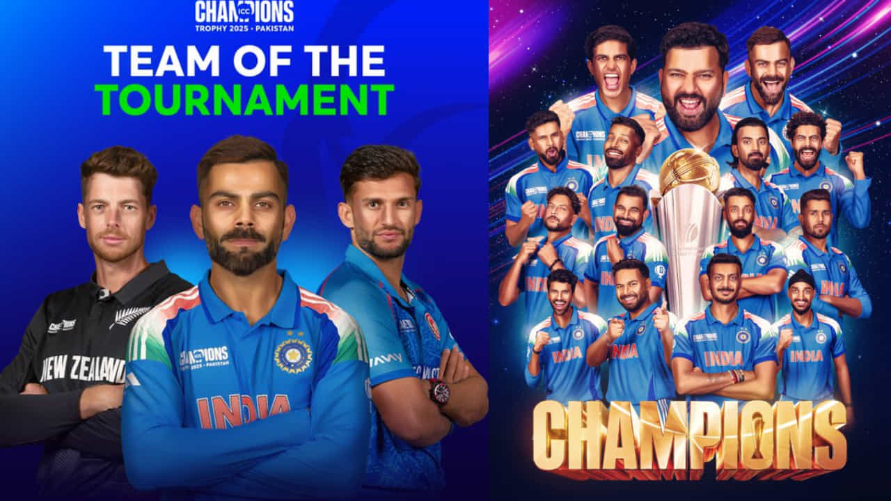 Champions Trophy 2025: ಟೂರ್ನಿಯ ಅತ್ಯುತ್ತಮ ತಂಡವನ್ನು ಪ್ರಕಟಿಸಿದ ಐಸಿಸಿ; ಭಾರತೀಯರದ್ದೇ ಸಿಂಹಪಾಲು