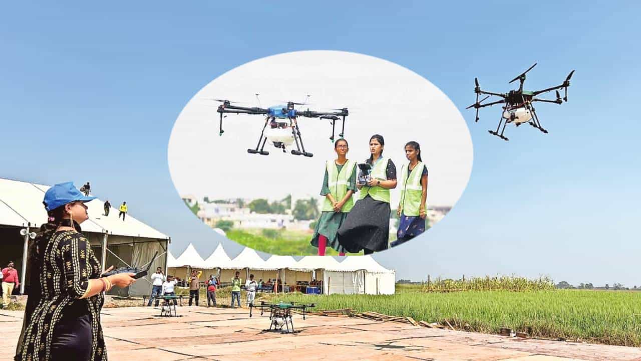 ಭಾರತದ ಈ ಡ್ರೋನ್ ಯೋಜನೆ ಮೆಚ್ಚಿದ ಎಂಐಟಿ ಪ್ರೊಫೆಸರ್; ಡ್ರೋನ್ ದೀದಿಯರೊಂದಿಗೆ ಜೆ ಫ್ಲೆಮಿಂಗ್ ಸಂವಾದ