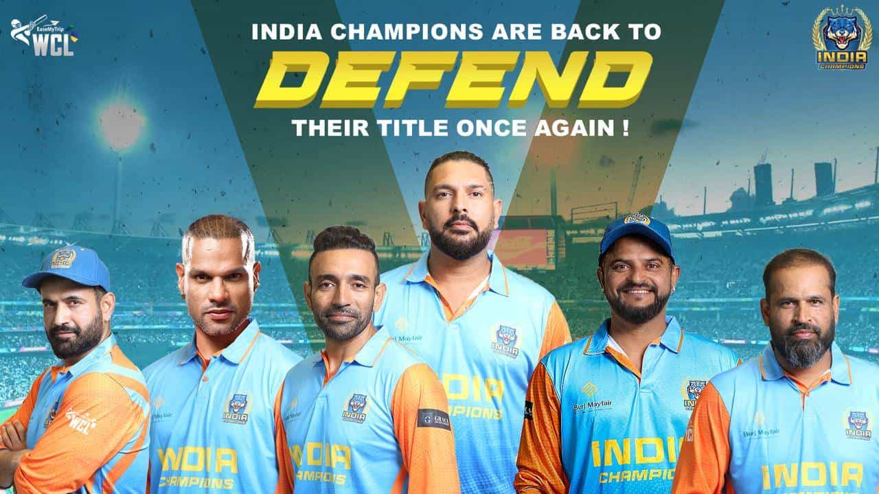 EaseMyTrip WCL 2025: ಭಾರತೀಯ ಲೆಜೆಂಡ್ಸ್ ತಂಡಕ್ಕೆ ಯುವರಾಜ್ ಸಿಂಗ್ ನಾಯಕ; ಸತತ ಎರಡನೇ ಪ್ರಶಸ್ತಿಯತ್ತ ಭಾರತೀಯರ ಕಣ್ಣು