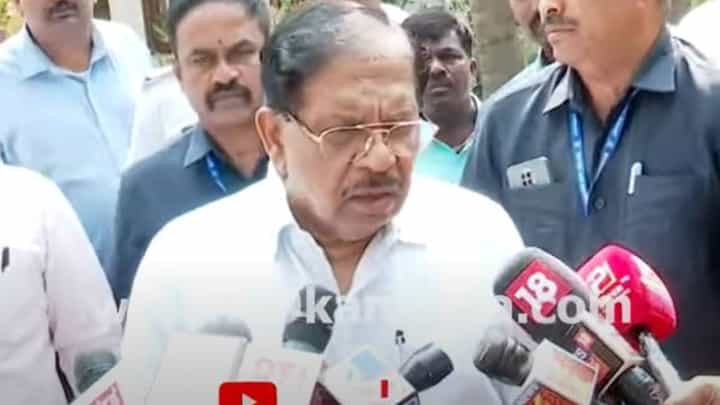 ರಾಜಣ್ಣ ಮಾಡಿರುವ ಹನಿ ಟ್ರ್ಯಾಪ್ ಆರೋಪ ಬಹಳ ಸೂಕ್ಷ್ಮ, ಆಫ್ ದಿ ಕಫ್ ಪ್ರತಿಕ್ರಿಯೆ ನೀಡಲ್ಲ: ಪರಮೇಶ್ವರ್ ರಾಜಣ್ಣ ಮಾಡಿರುವ ಹನಿ ಟ್ರ್ಯಾಪ್ ಆರೋಪ ಬಹಳ ಸೂಕ್ಷ್ಮ, ಆಫ್ ದಿ ಕಫ್ ಪ್ರತಿಕ್ರಿಯೆ ನೀಡಲ್ಲ: ಪರಮೇಶ್ವರ್