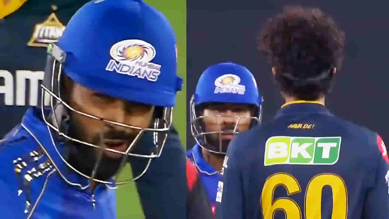 VIDEO: ಅಶ್ಲೀಲವಾಗಿ ಬೈದ ಹಾರ್ದಿಕ್ ಪಾಂಡ್ಯ: ಜಿದ್ದಿಗೆ ನಿಂತ ಸಾಯಿ ಕಿಶೋರ್